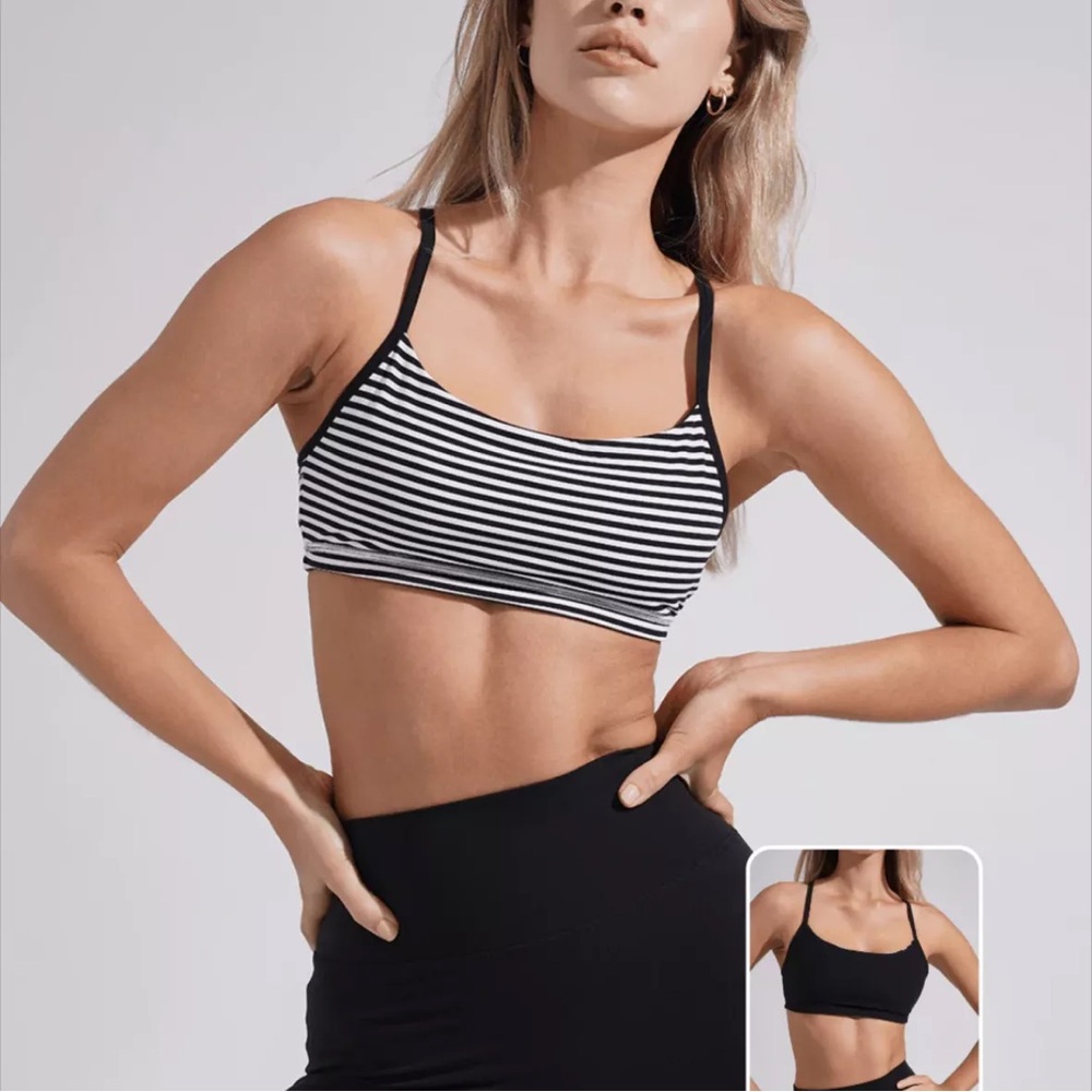 Buffbunny Black and White Sports Bra